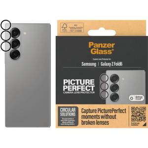 Panzer Стъклен протектор за камера PanzerGlass за Samsung Z Fold 6, PicturePerfect Plate, UWF, Черен
