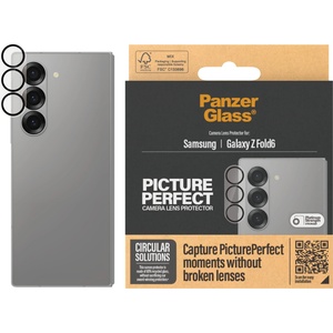 Panzer Стъклен протектор за камера PanzerGlass за Samsung Z Fold 6, PicturePerfect Plate, UWF, Черен