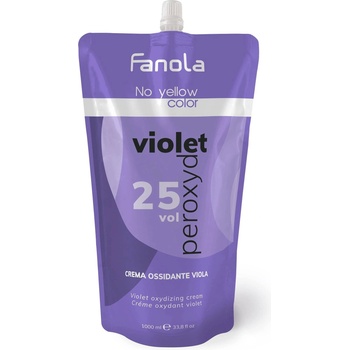 Fanola No Yellow Оксидант с виолетов пигмент, 25 Vol, 1000 ml