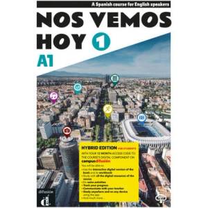 NOS VEMOS HOY 1 HIBRIDA INGLESA (ISBN: 9788419273208)