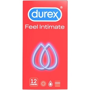 Durex 12 бр. Тънки презервативи Durex Feel Intimate