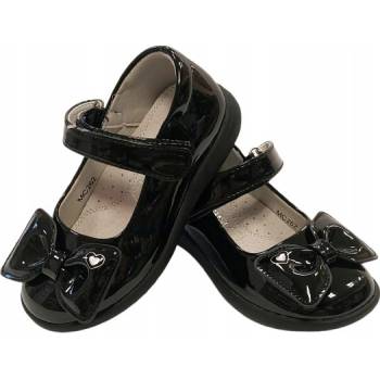 Balerína měkké elastické lakované černé