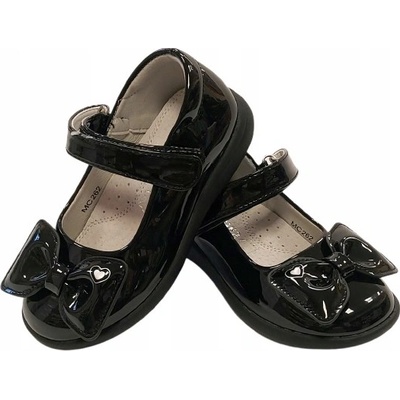 Balerína měkké elastické lakované černé