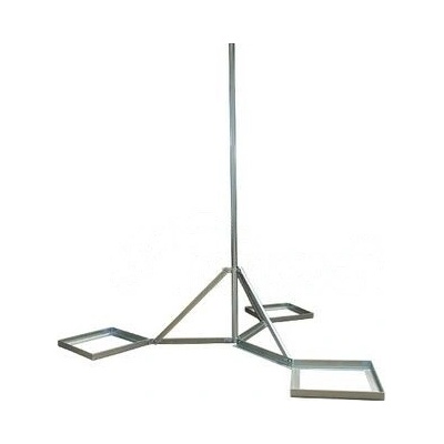 Držiak trojnožka 2m na dlaždice 50x50cm ,zinok žiar EKO