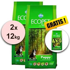 FARMINA MO P ECOPET N dog PUPPY MAXI 2 x 12 кг + 4 кг БЕЗПЛАТНО