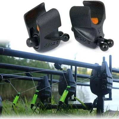 Fox klip na vlasec Black Label Adjustable Rod Clip