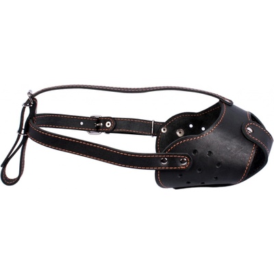 COLLAR Kožený náhubok pre psa bullteriér