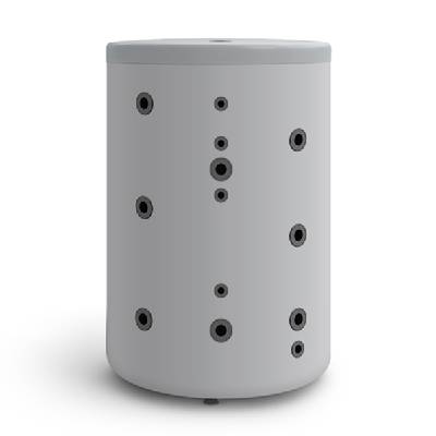 Буферен резервоар с спирална намотка sg(b) 200 л, стоящ, полиуретан, изкуствена кожа galmet 71-200000 (2000178)