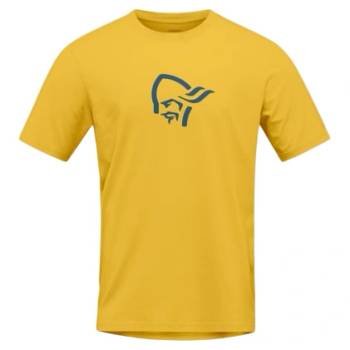 Norrona /29 Cotton Viking T-shirt Размер: M / Цвят: жълт