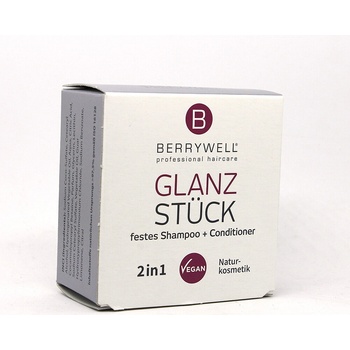 Berrywell Glanz Stück Fastes Shampoo + Conditioner 80 g