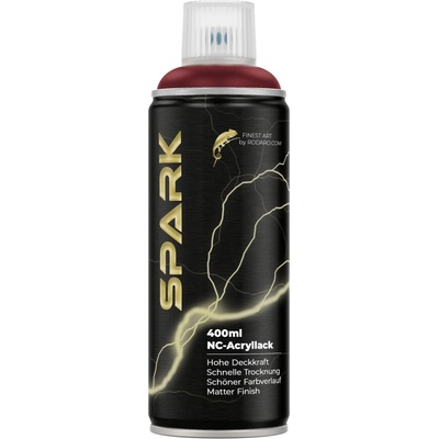Spark akrylovánmatná 400 ml tmavá čerešňová