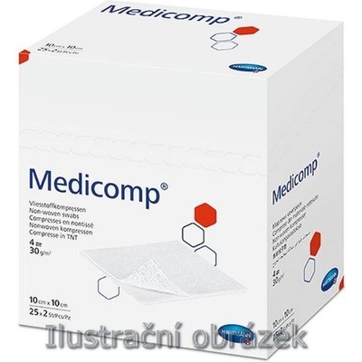 Medicomp Kompres nester. 7,5 x 7,5 cm 100 ks 4218233