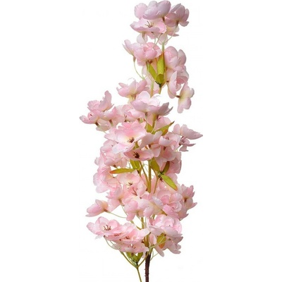Dekorácia umelá kvetina s ružovými kvetmi - 16*8*98 cm - Clayre & Eef