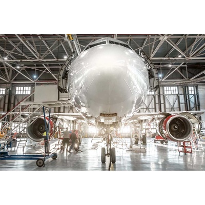 DIMEX ART Флизелинов фототапет поддръжка на самолети 375 x 250 см