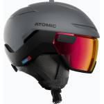 Atomic Скиорска каска Atomic Savor GT Amid Visor Photo slate/red photo