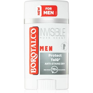 Borotalco MEN Invisible 72h deo stick 40 ml