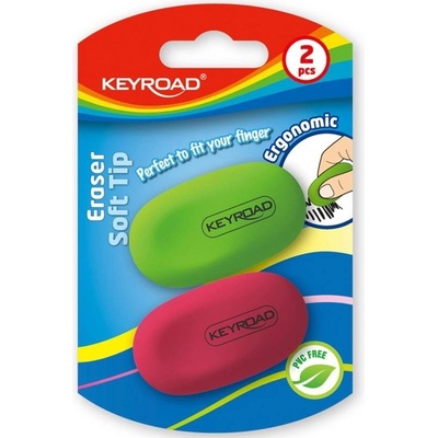 Keyroad Guma Soft Tip 2 ks - mix motívov
