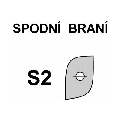 VBD S2 pro frézu na výplně univerzál K-427 - spodní braní