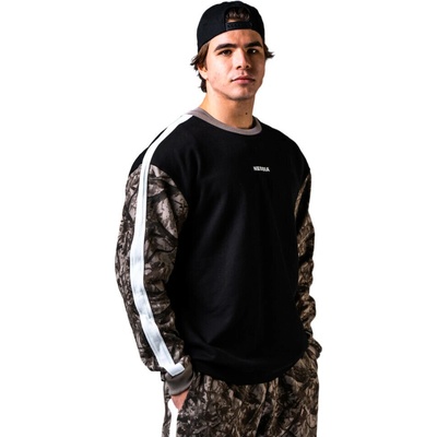 Nebbia Power Him Relaxed Sweatshirt 903 Light brow Camo
