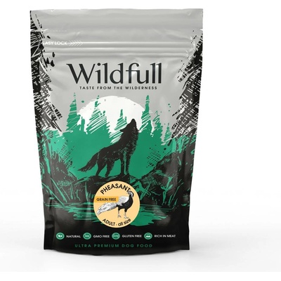 Wildfull dog pheasant all size - Пълноценна суха храна за израснали кучета от всички породи, без зърно, с месо от фазан, 700 гр