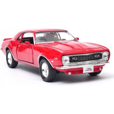 WELLY 1968 CHEVROLET CAMARO Z28 ČERVENÝ NOVÝ KOVOVÝ MODEL 42324 1:34