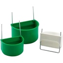 Duvo+ Krmítko/napáječka pták, půlkruh 7,5 cm