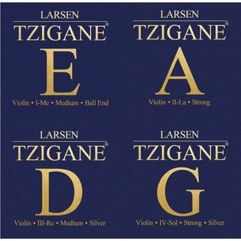 Image 1 of Larsen Tzigane violin SET, E ball end Струни за цигулка (LT5525)