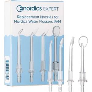 NORDICS Накрайници за безжичен зъбен душ Nordics Expert IA44 (REPLExpertIA44BL)