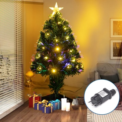 Aigostar - LED външна коледна елха LED/6W/230V 180 cm IP44 топла бяла (AI1235)