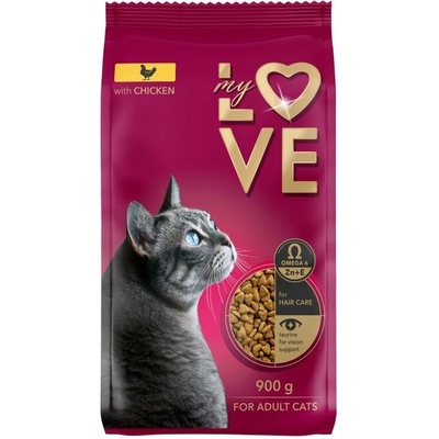 MY LOVE. s kuracím mäsom 0,9 kg