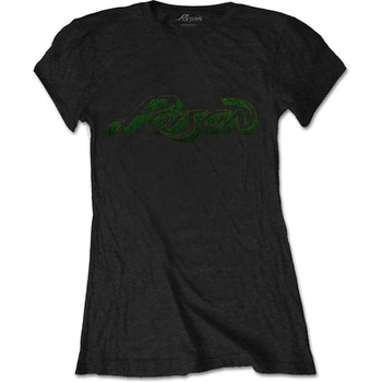 Image 1 of Poison Vintage Logo Black M Дамски Риза (POISTS01LB02)