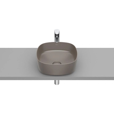 Roca Умивалник за монтаж върху плот Inspira Soft Coffe, 370 х 370 mm (A327502660)