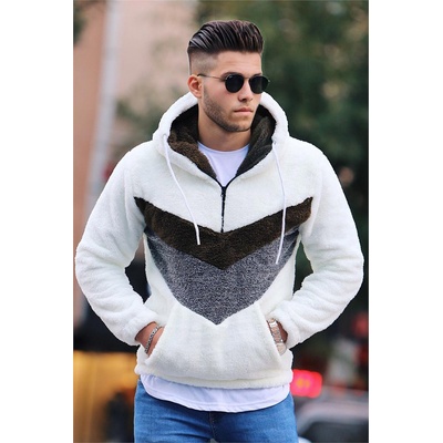 Madmext Мъжки суитчър 4401 - Бял 286815 (286815_Бяло)