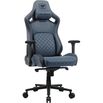 COUGAR Геймърски стол COUGAR GAMING COUGAR Defensor S Navy Blue F Gaming Chair (CGR-DSF-BUB)