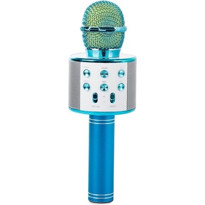 Verk 01377 Karaoke Bluetooth mikrofón 1800mAh modrá