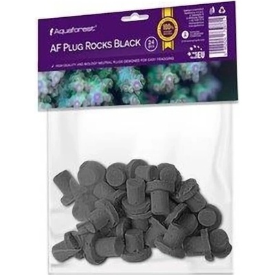 Aquaforest Plug Rocks Black 24 ks