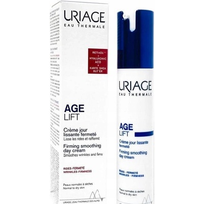 Uriage Age Lift Smoothing Firming Day Cream zpevňující denní krém proti vráskám s kyselinou hyaluronovou 40 ml