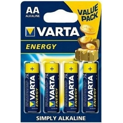 VARTA ENERGY AA LR6 1,5 V (4 ks) – Zboží Živě