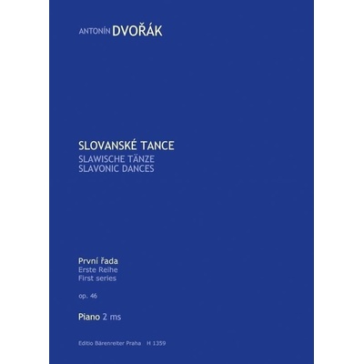 Bärenreiter Slovanské tance op. 46 I. řada Noty
