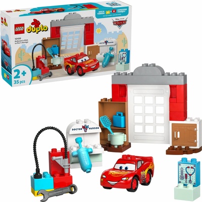 LEGO® DUPLO® Disney 10456 McQueen a návštěva v garáži doktora Hudsona