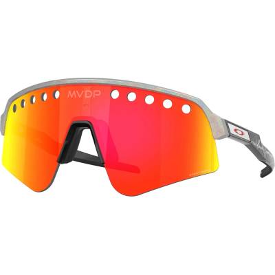 Oakley Мъжки очила за колоездене Oakley Sutro Lite Sweep S3 Cycling glasses - Space Dust / Prizm Ruby - размер One Size (205-7453-0111)
