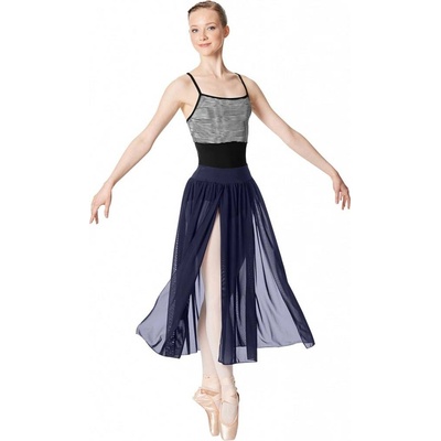 Sukně Lulli dělená LUB269 nám. modrá – Zboží Dáma