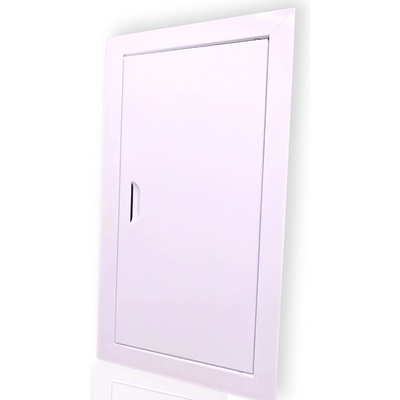 Dalap RVMR Bílá kovová revizní dvířka s úchytem 498 x 798 mm