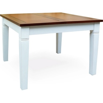 Image 1 of EX Home Разтегателна маса EX Home модел Bergamo, 100-140 см, Бял Антик