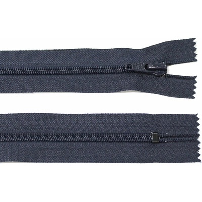 Spirálový zip no.5 nerozepínací 14cm tmavě modrý navy