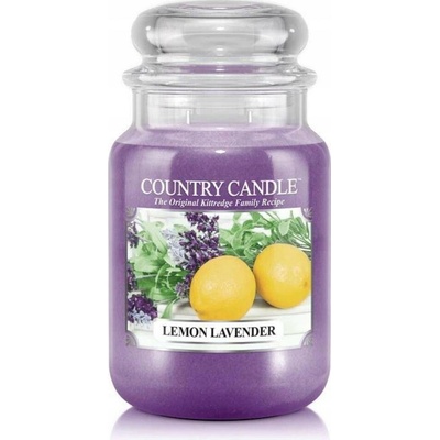 Country Candle Citronová levandule 680 g