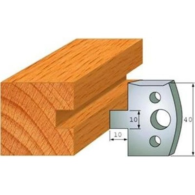 IGM F027-091 - Omezovače 40x4 mm pro Profil 091 (pár)