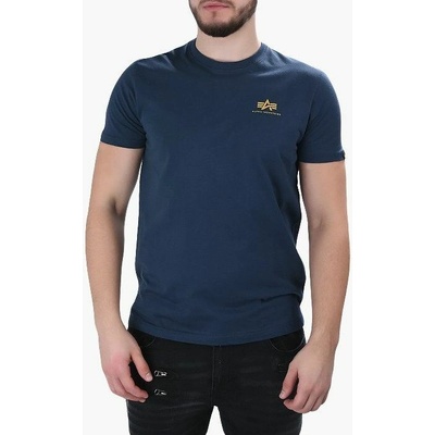 Alpha Industries tričko BASIC T Small Logo new navy