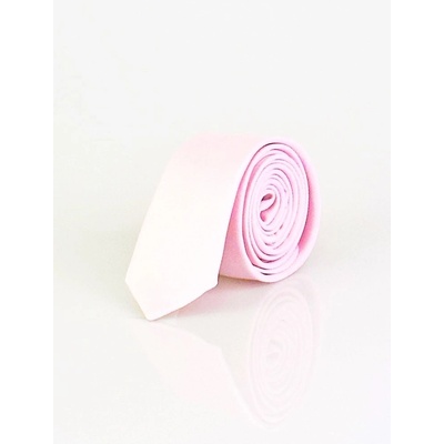 Klasická pánska kravata svetloružová