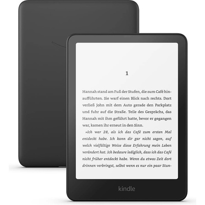 Amazon Certified and Refurbished Amazon Kindle Paperwhite (16GB) - Our fastest Kindle, with a new 7-inch display and weeks of battery life - with advertising - black - SA568B